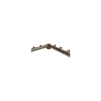 ARTICULATED POLYGON‐SHAPED WATER MANIFOLD (35 mm Ø pipe ‐ Connec. Ø 1‐1/4'' F Ø 3/8'' F, outlets Each Side)