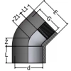 Kolano 45° kw x gw